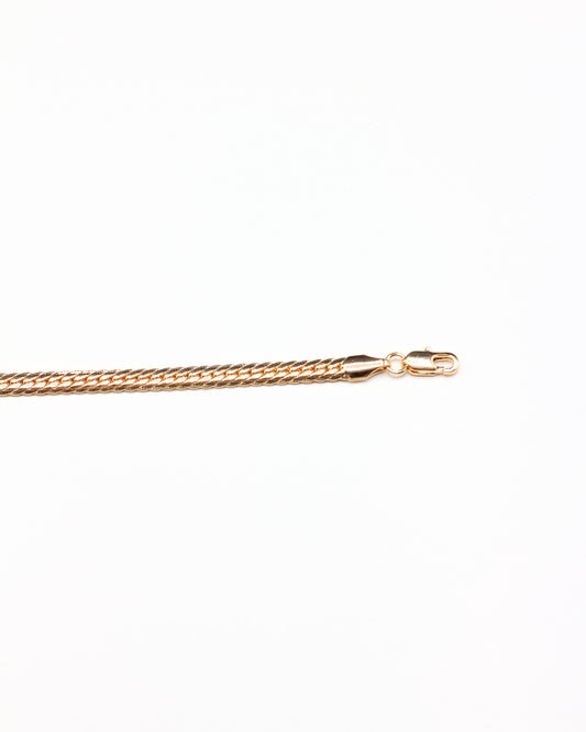 Gold rope chain bracelet stainless steel daily wear jewelry