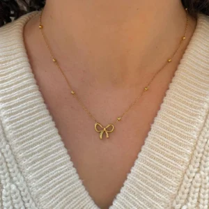 bow pendent 1 Bow ribbon pendent