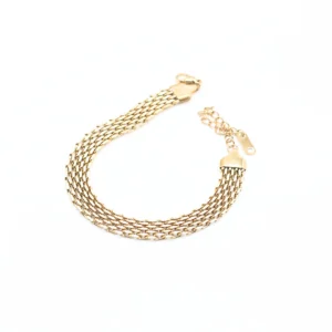 chain Gold single chain bracelet stainless steel women jewelry