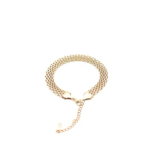 chian Gold Single Chain Bracelet | Stainless Steel Daily Wear Bracelet